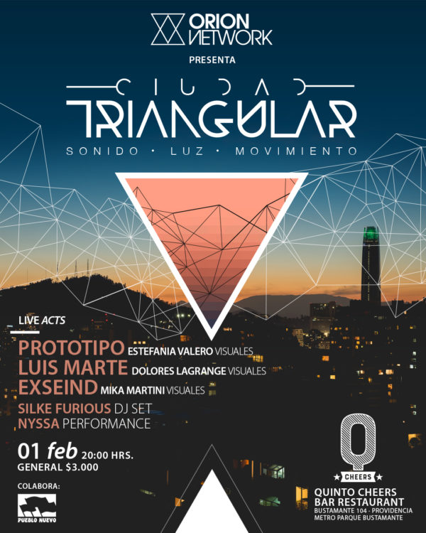 CIUDAD TRIANGULAR #1 [ SONIDO | LUZ | MOVIMIENTO ]