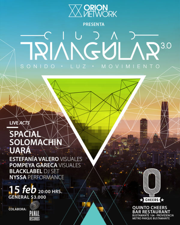 CIUDAD TRIANGULAR #3 [ SONIDO | LUZ | MOVIMIENTO ]