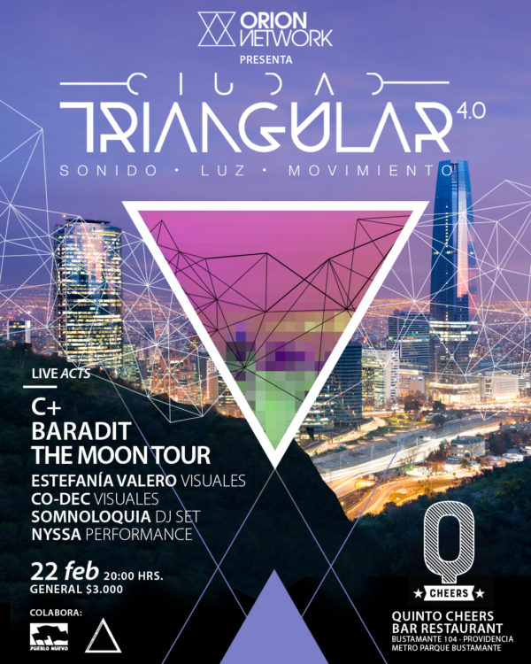 CIUDAD TRIANGULAR #4 [ SONIDO | LUZ | MOVIMIENTO ]