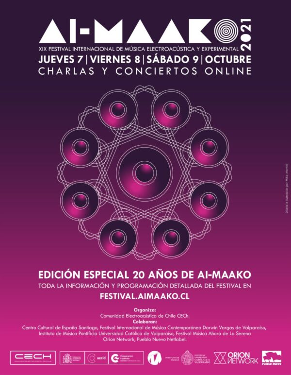 Vuelve el Festival Internacional de Música Electroacústica y Experimental AI-MAAKO 2021